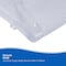 Kenney Mfg 17in x 29in Loofah Bath Mat, Clear KN67258 - alternate 3